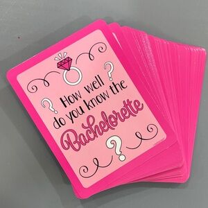 Team Bride 👰♀️How Well DoYou Know The Bride 52 Game Cards - Used Once